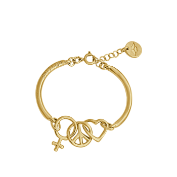 "Self Love" Gold Bracelet
